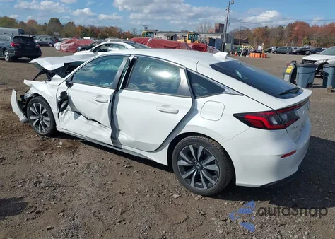 2023 Honda Civic Ex-L /Ex-L W/O Bsi from USA, damaged, VIN 19XFL1H79PE005904